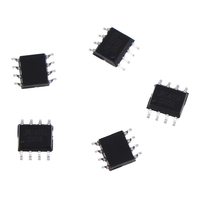 20 PCS NJM4558D SMD SOP-8 Dual Operational AmplifiersB Nw