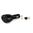 3 In 1 Digital Led Voltmeter Thermometer Monitor Dual Usb Car Charger 12V/2 P6Y2