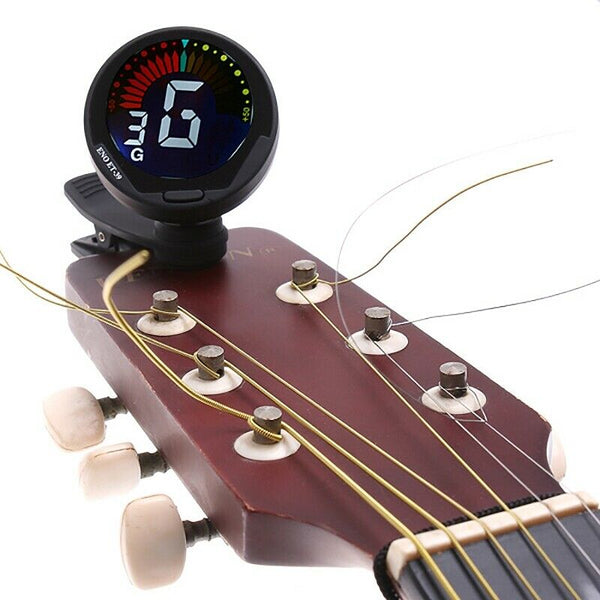 Eno Et-39 Clip-On Digital Tuner For Guitar Bass Ukulele Violin Chromatic Fu