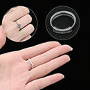 12pcs Ring Size Adjuster Insert Guard Tightener Reducer Resizing Fitter