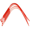10PCS Car Truck Snow Anti-Skid Wheel Tire Chains Anti-Slip Belt Orange FT