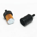 Motorcycle Scooter Mower 8mm Oil Filter Cleaner Separator Universal Black