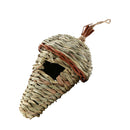 Birds Cages Garden Ornament Artificial Bird Nest Straw Bird Nest Woven Bird