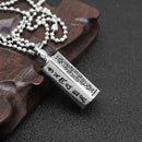 Tribe Buddha Om Mani Padme Hum Pendant Prayer Keepsake Urn Necklace Jewelry