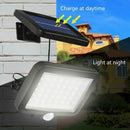 2 IN 1 Solar Powered 56 LED Outdoor Garden Motion Sensor Safety Flood Spotlights