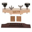 DIY Guitar Bridge Clamp with Rosewood Bridge for Acoustic Guitar Repair Tool