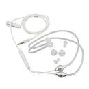 3.5mm Stereo Air Tube Wired Earphone Anti-radiation Binaural Headsets Noise