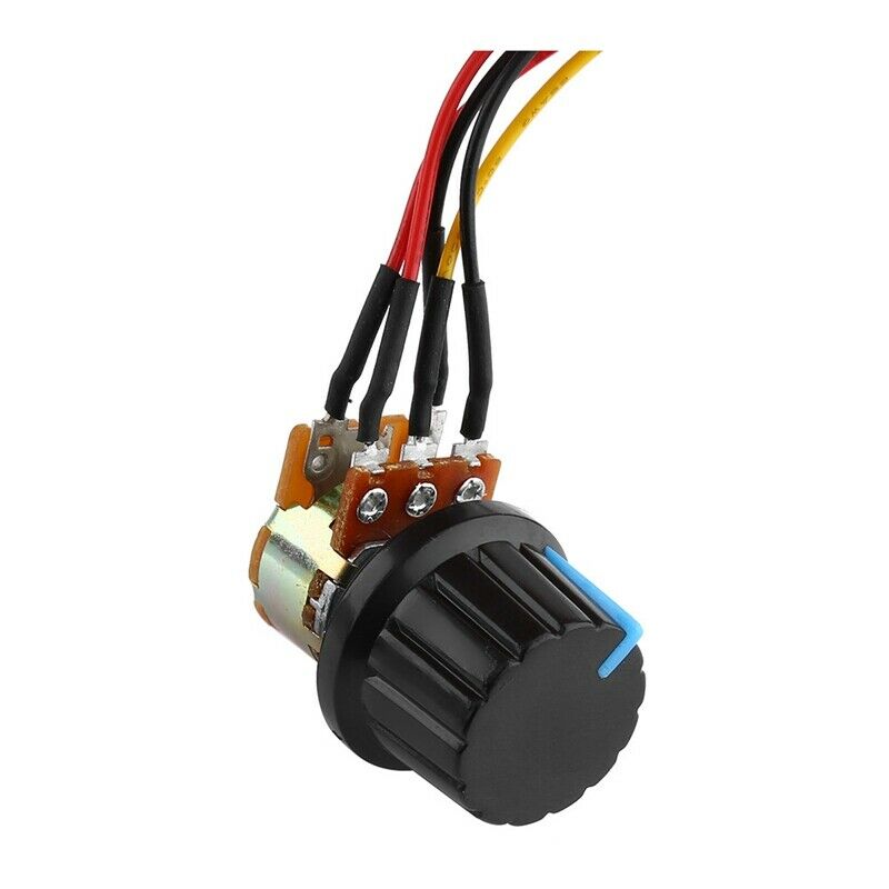 DC 10V-50V PWM Motor Speed Controller CW/CCW Reversible Switch 40A with LED W3I8