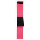 Unisex Canvas Strap Canvas Belt with Buckle (rose red)