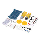 D2-1 DIY Kit Intelligent Tracking Line Smart Car TT Motor Electronic Parts