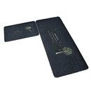 2x Kitchen Area Rugs Sturdy Water-absorbing Floor Mat for Home Hallway