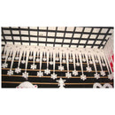 White Snowflake Ice Strip Xmas Christmas Decoration Ornament Festival Party X+
