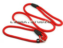 1.35m Durable Pet Cute Dogs Red Nylon Adjustable Loop Slip Leash Rope Lead