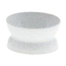 Plastic Cat Pet Dish Bowl Ergonomic Diner Food / Water White 2 Sides Bowls