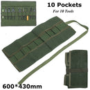 600x430Mm Japanese Bonsai Tools Storage Package Roll Bag Canvas Tool Set Ca