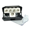 4Way Audio Amp Power/Ground Splitter Distribution Block 1*0ga In 4*4ga Out