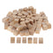1/2 Inch Wooden Cubes, 100pcs Unfinished Square Wood Blocks for Kids Math