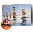 DIY Full Round Drill Stone Pillar 5D Diamond Painting Embroidery Needlework