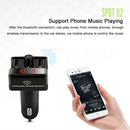 Dual USB Car Charger Auto MP3 Audio Player Bluetooth Car Kit FM Transmitter