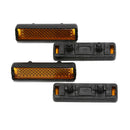 4pcs/set bicycle pedal reflector safety night cycling reflective bike accesso OZ