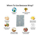 Bee'S Wrap Assorted 3 Pack, Eco Friendly Reusable Food Wraps, Sustainable P