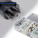 Multi-function 6 Grids Storage Box Mobile Phone Accessories Screw Container