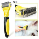 Pet Dog Hair Fur Grooming Rake Dematting Comb Brush Mat Knots Comb Remover T2A0