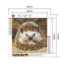 5D Full Round Diamond Painting Animals diy Cross Stitch (Hedgehog-LD286)