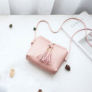 Fringe Tassel Bag Small Bags for Women PU Leather Women Shoulder Messenger BV9Y2