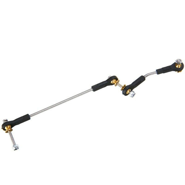 1 Set RC Car Steering Pull Rod Upgrade Part Metal RC Steering Rod Durable foZ5A4