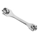Universal Multi-function Rotating Socket Wrench 8 in 1 Working Accs 255x50mm
