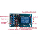 12V Bond Bistable Relay Car Modification Switch Start Stop Self-Locking  Module