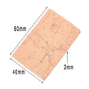 5x saxophone corks soprano/tenor/alto neck cork saxophone parts 61 x 39 x 2mmB3C