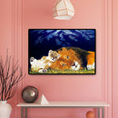 Paper Puzzles 1000pcs Lion Cat DIY Jigsaw Educational Toys Animals Picture