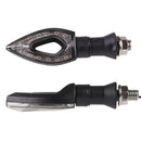 2x Durable 12V Motorcycle LED Turn Signal Light Indicator Blinker Yellow L KYH