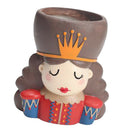 2pcs Creative Walnut Fairy Flowerpot Succulent Containers Desktop Decoration