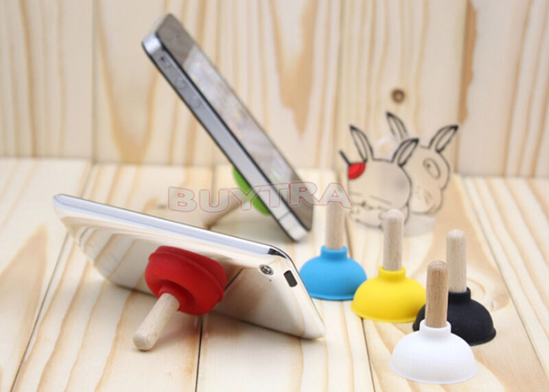 6Pcs New Sucker Stand For Cell Phone i Phone i Pod PSP Mini Plunger Holder OS