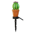 Cactus Solar LED Lawn Lamp Manual Control for Outdoor Landscape Spike Light