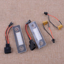 2pcs Lamp Number License White LED Fit for Skoda Octavia II 1Z Roomster 5J Plate