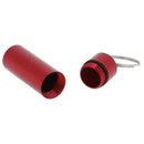 Waterproof Aluminum Pill Box Container Keychain Medicine Holder Box Health Care~
