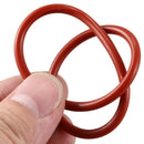 5X(Red Silicone O-ring Oil Seal ring Seal Washer 80 x 3.5 x 73mm R3P7)