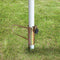 Fishing Rod Portable Lawn Patio Heavy Duty Sun Metal Stand Beach Umbrella