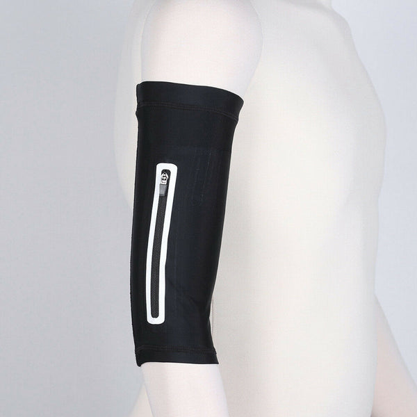 Arm Band Case Short Sleeve Arm Warmer Cellphone Case Wrist Pocket for Jogging