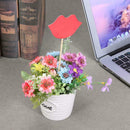 50pcs Christmas Photo Booth Funny Props Lips Moustache Glass Hat for Party