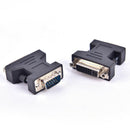DVI to VGA Adapter VGA Male to DVI 24+5 Pin Female Converter for Computer NF Gw