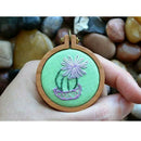 10x Mini Embroidery Hoop Ring Wooden Cross Stitch Frame Set For Hand Crafts DIY