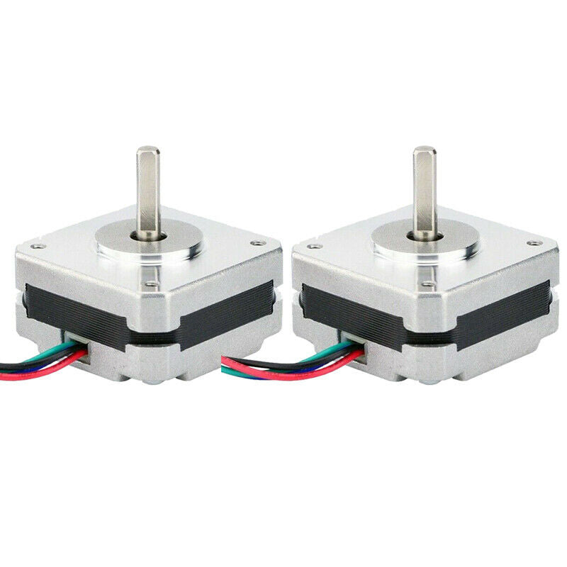 2Pcs 17Hs08-1004S 4-Lead Nema 17 Stepper Motor 20mm 1A 13Ncm(18.4Oz.In) 42  P3M5