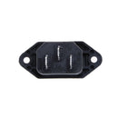 5Pcs IEC 320 C14 Male Plug Panel AC 250V 10A Power Inlet Sockets Connectors S Ew