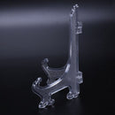 4X dish rack dish holder dish stand for photos 12.5*7.5cm transparent R1U2
