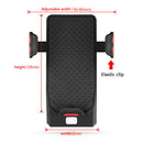 Bicycle Power Bank Phone Rack Holder w/Headlight Speaker (Red 4000mAh)